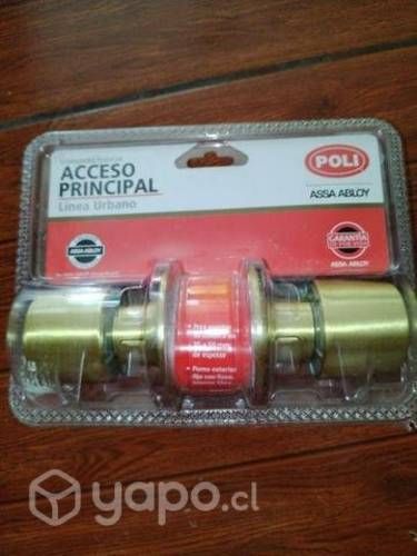 Chapa acceso principal