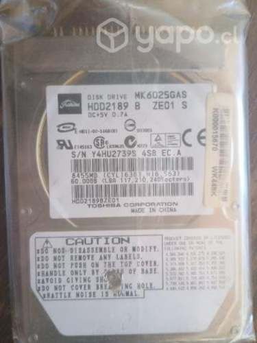 Pack de 6 Discos Duros Sata de 160gb a 15gb