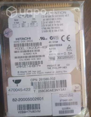 Pack de 6 Discos Duros Sata de 160gb a 15gb