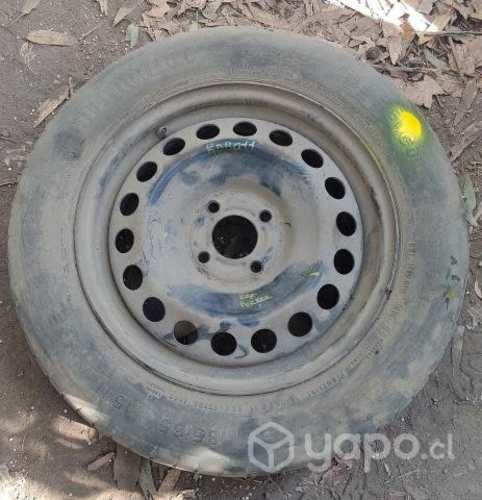 Llanta Fierro Con Neumático 185 65 R15 Renault Dok