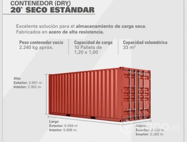 Contenedor - Container 20 Pies Maritimo
