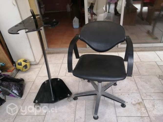 Carrito ayudante y silla