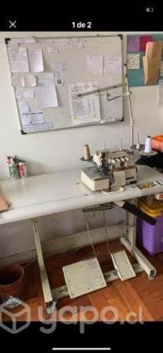Maquina de coser overlock industrial