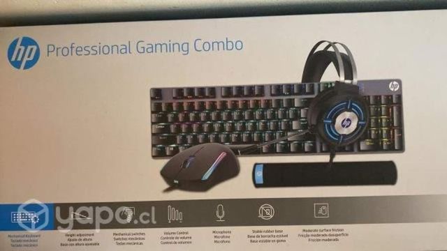 Gamer kit marca hp nuevo