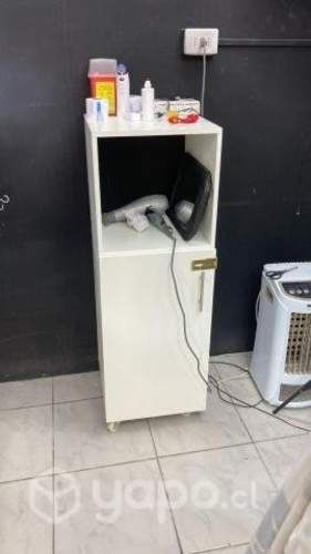 Mueble de apoyo para barberos