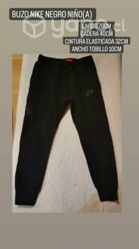 Buzo nike negro niño(a)