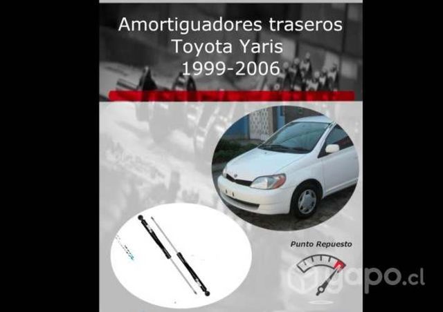 Par de amortiguadores traseros Yaris 1999-2006