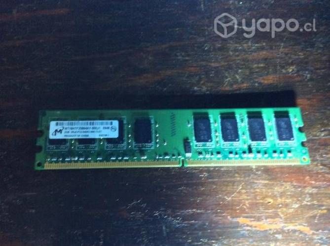 Memoria RAM 2GB DDR2-800 para PC antiguo