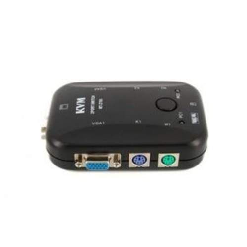 2 Puertos Usb Vga Kvm Switch Box Mouse Teclado