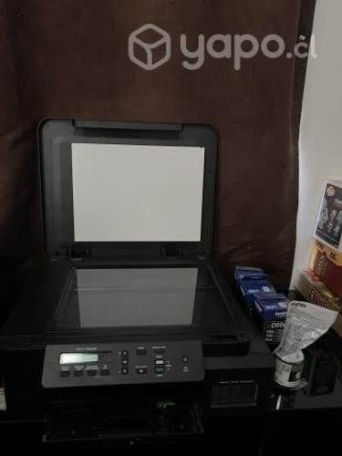Impresora brother con 4 tintas negras nuevas