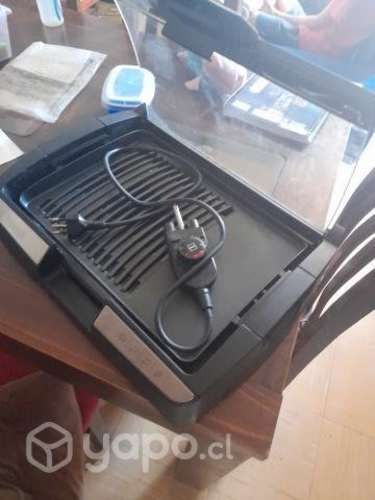 Parrilla eléctrica con tapa