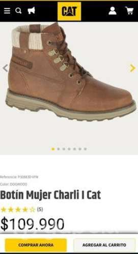 Botines Caterpillar Nuevos número 37.5