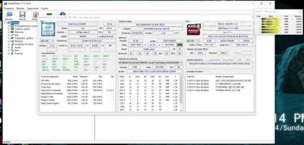 PC Gamer RX6600 I59400F 16 GB RAM