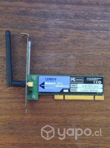 Tarjeta de red Linksys Wireless WMP54GS