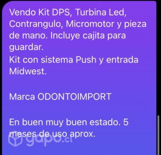 Kit rotatorio impecable (con mantencion reciente)