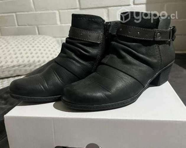 Botines zapatos cuero 37
