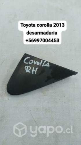 Moldura tapabarro Toyota corolla derecho