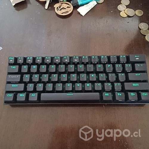 Teclado mecánico RGB RED DRAGON