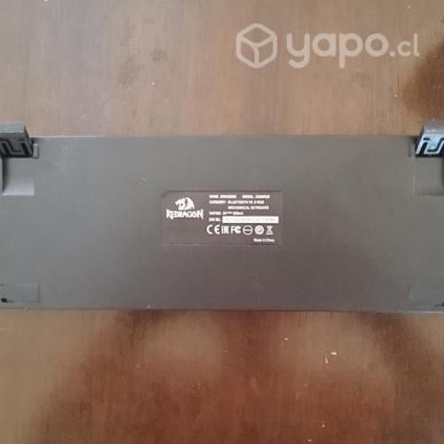 Teclado mecánico RGB RED DRAGON