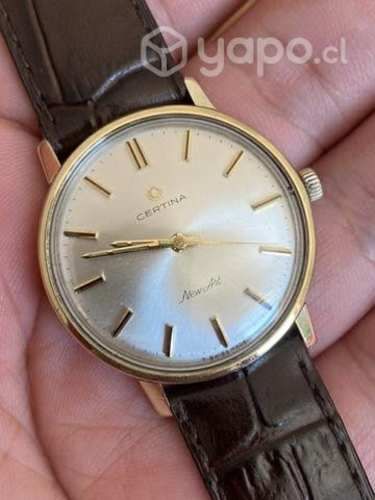 Reloj certina oro acero