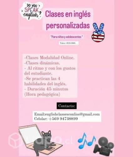 Clases en Inglés Online
