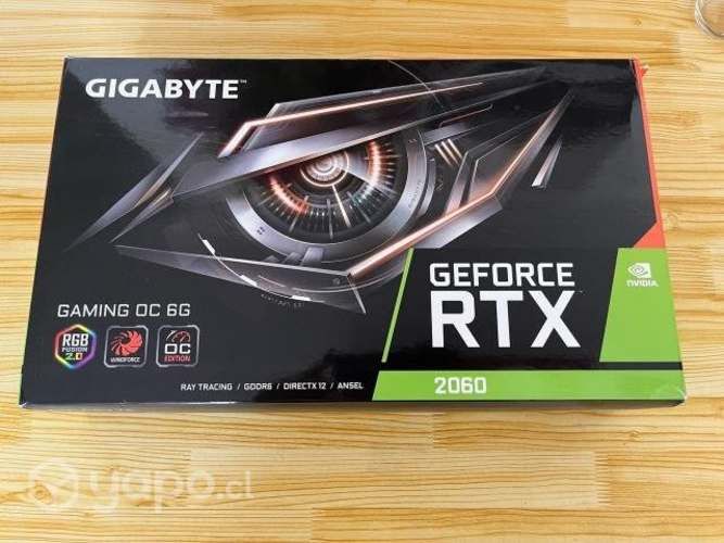 Tarjeta de Video RTX2060 Gigabyte