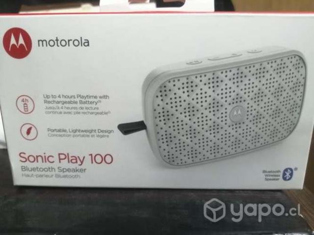 Parlante motorola sonic play 100