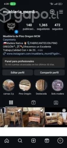 Camas hermosas de madera nativa