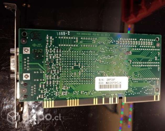 Tarjeta de red retro 16-bit