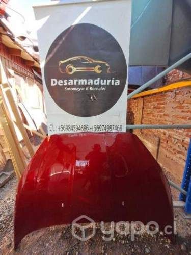 Capot Fiesta 2014 a 2024 rojo 2.1