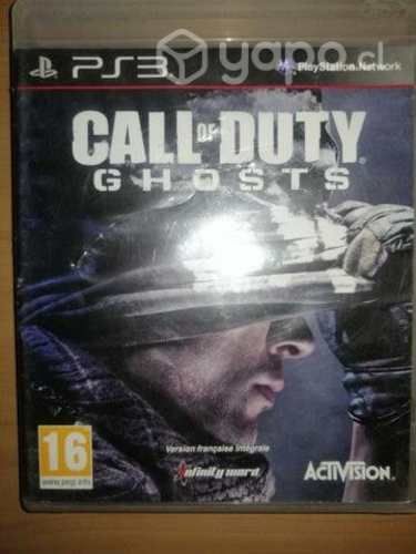 Juego Call Of Duty Ghosts ps3