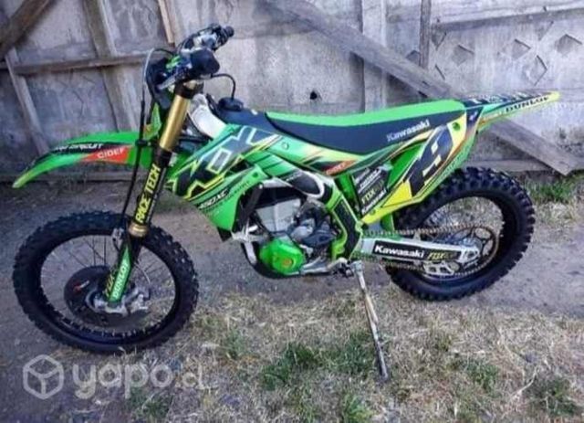 Moto kawasaki kx 450xc