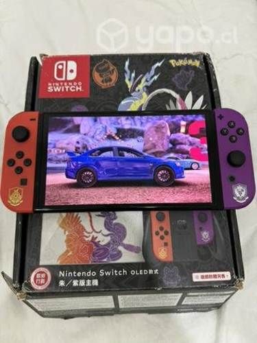 Nintendo switch oled versión Pokémon
