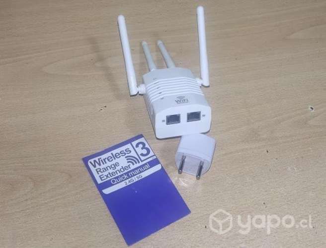Amplificador De Señal Repetidor Wifi De Doble Band