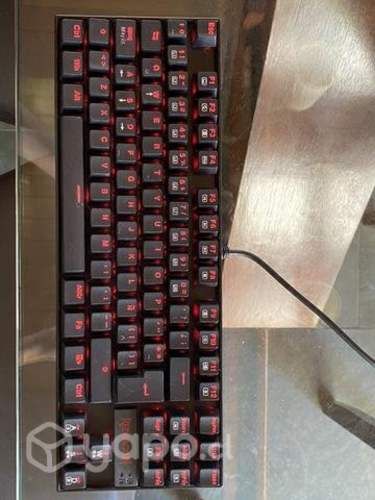 Teclado Gamer Redragon Kumara K552-2 Switch Blue