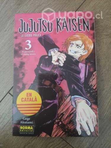 Manga Jujutsu Kaisen 3 Idioma Catalán