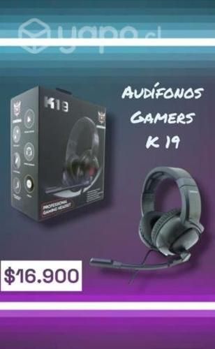 Audífonos gamer k19
