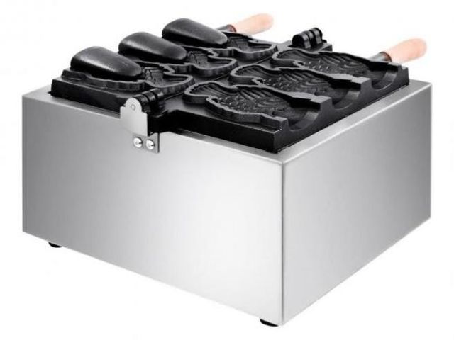 Máquina Waflera industrial Waffle Pez Taiyaki