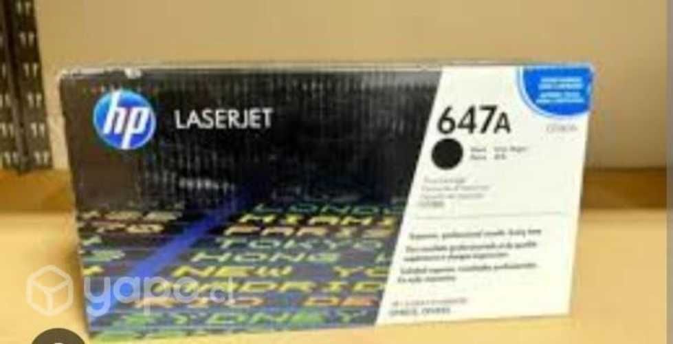 Toner sellados original HP 646a y 647a