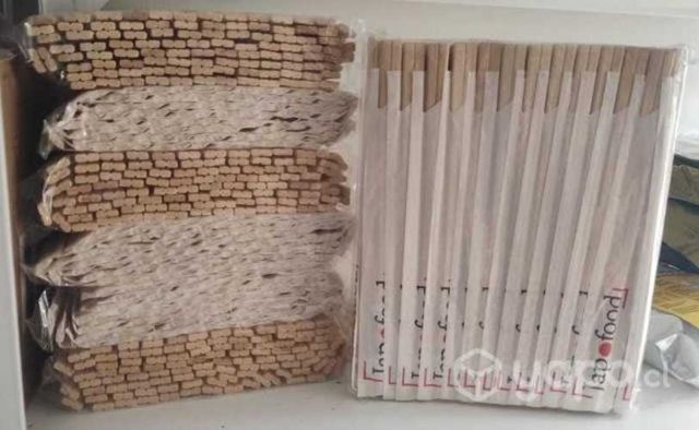 Palillos chinos para sushi