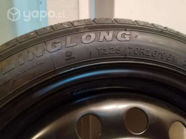 Rueda de repuesto aro 16