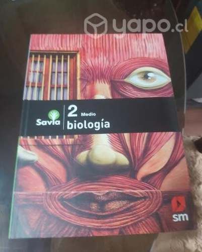 Libro biologia 2° medio ed. sm nuevo