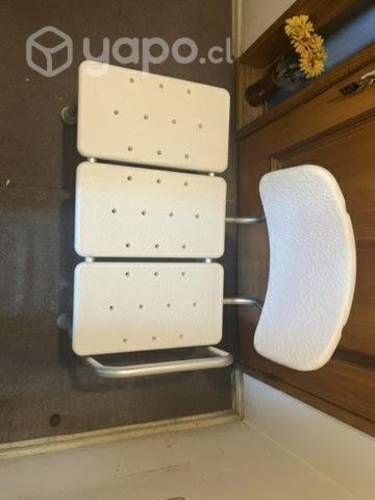 Silla lavable para ducha