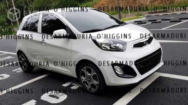 Tapabarro derecho Kia Morning 2014