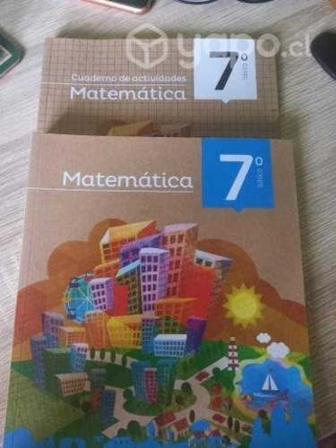 Matemáticas 7mo Básico Santillana Proyecto Todos J