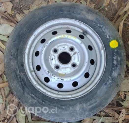 Llanta Fierro Con Neumático Chevrolet N400 1.5