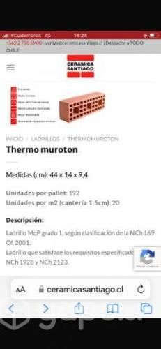 ladrillos thermo muroton