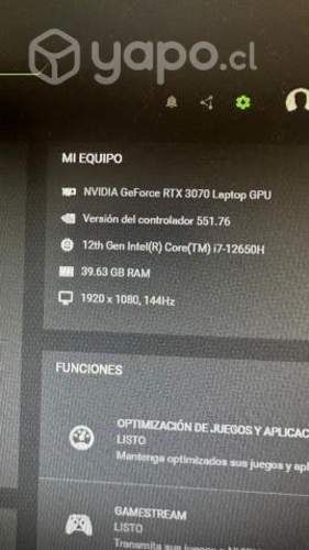 Notebook Gamer Asus Tuf Dash F15 Rtx 3070 40 Ram