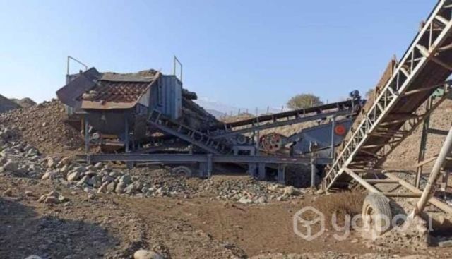 Planta móvil áridos