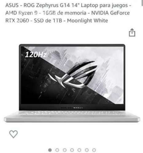 Notebook gamer asus rog zephryrus g14